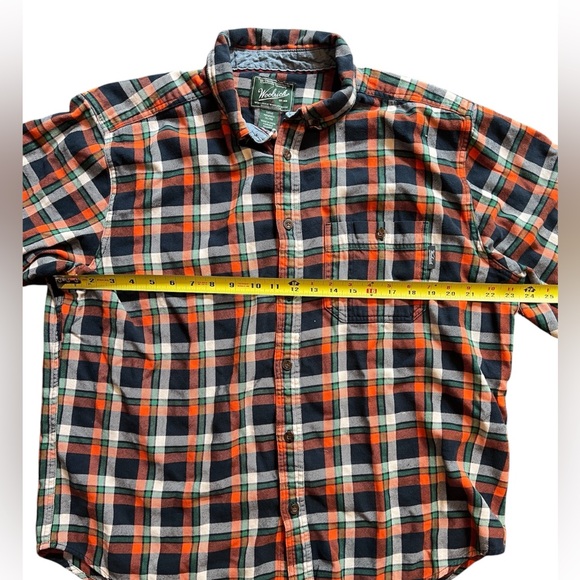 Woolrich Flannel Shirt Men’s XL Multicolor Plaid‎ Long Sleeve Casual Button-Down - Picture 4 of 5
